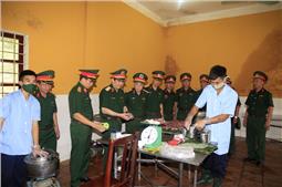 Tổng cục Hậu cần kiểm tra tại Trung đoàn 141